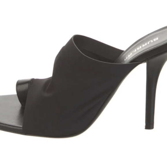 Burberry Black Sandals 36.5 - Picture 4 of 4